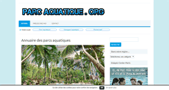 Desktop Screenshot of parcaquatique.org